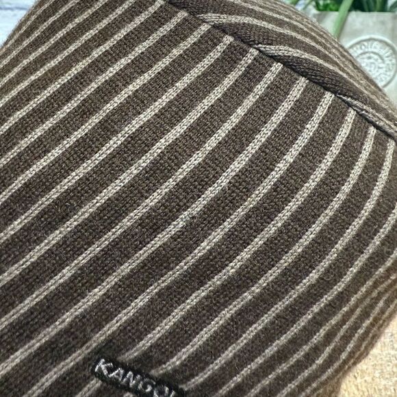 Kangol Tweed Knit Pinstripe Bucket Hat - Picture 6 of 11